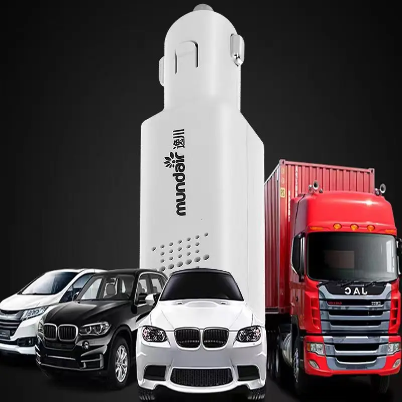 Car Air Purifier Ionizer - 12V Plug-in Car Deodorizer  Smoke Smell, Pet and Food Odors, Allergens, Viruses Eliminator for Car