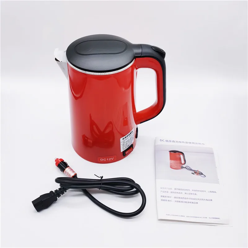 Cheap Battery Powered Travel 1.8L Portable Camping Stainless Steel Electric Water Kettles Kelltl