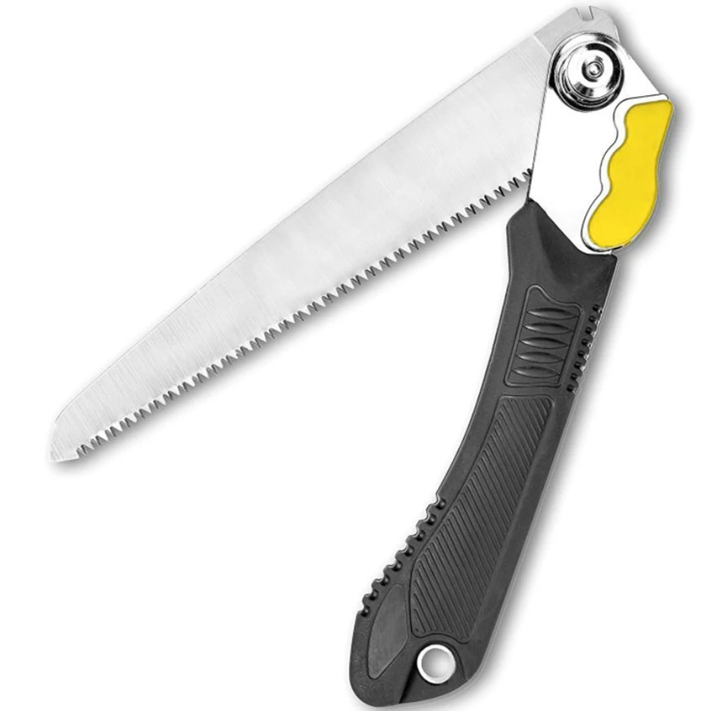 Vertak ABS handle folding hand saw camping 210mm length sk5 blade portable hand saw for wood