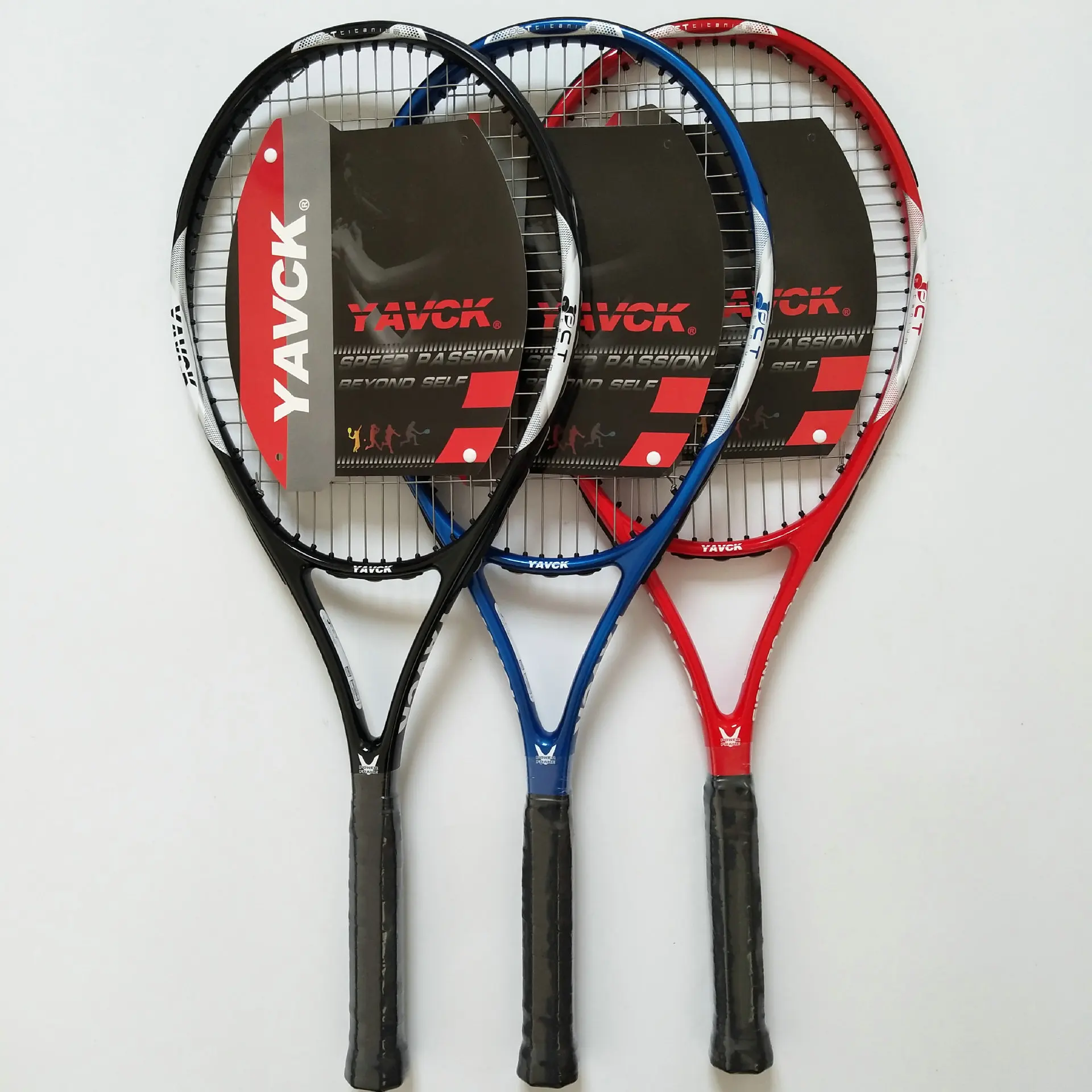 
High Quality Wholesale Customizable Super Light Aluminum Alloy Oxford Nylon Strings Tennis Racket 