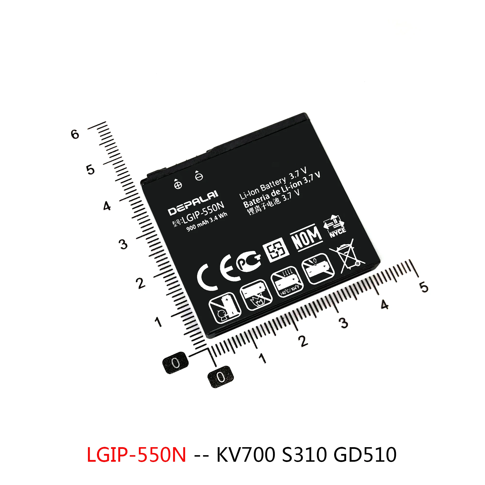 LGIP-400N LGIP-531A LGIP-550N батарея для LG Optimus VM670 690 P500 320G VN170 GB100 101 KV700 S310 GD510 батареи телефона