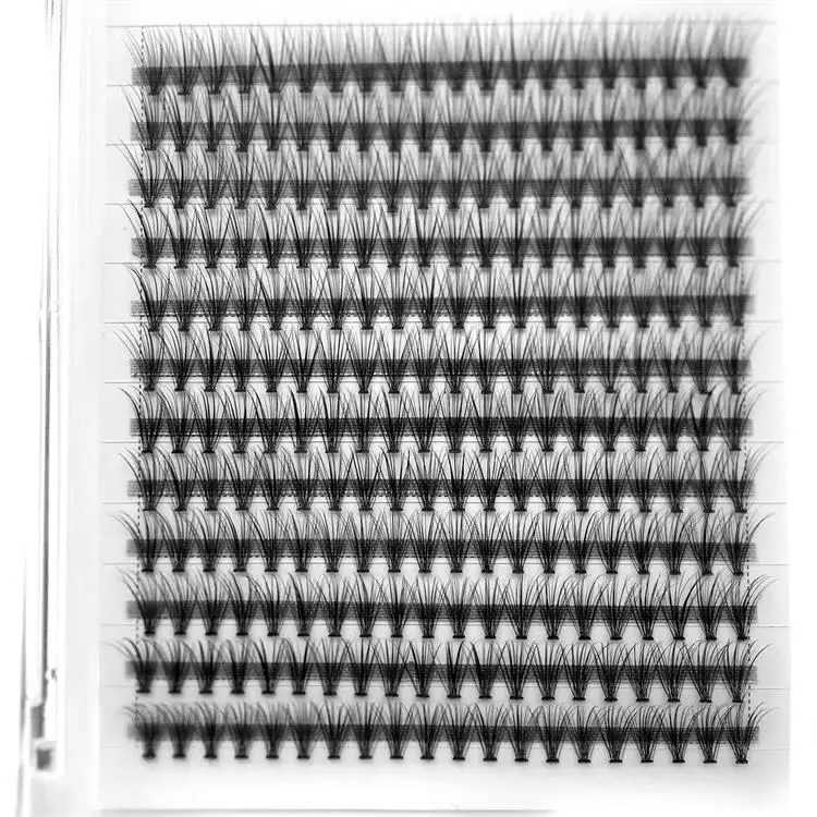 20-30P hot melt hair 12 large rows 0.05 thick mixed manufacturer wholesale single cluster eyelashes