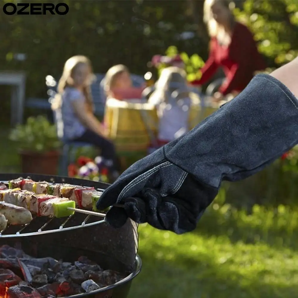 Essential OZERO Flexible Camping trips Fashion-forward Welding Gloves Leather