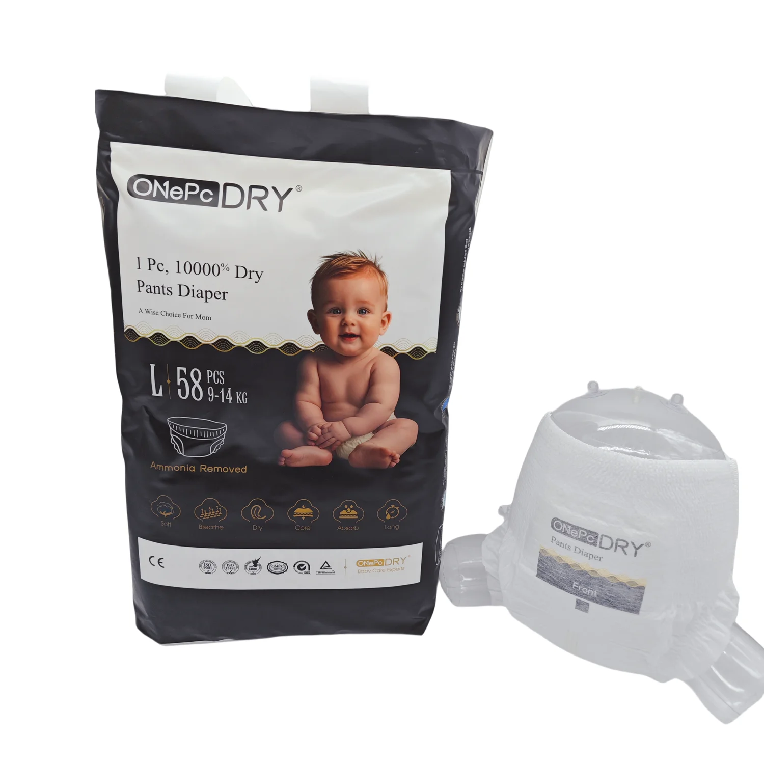 New technology diaper Soft cotton Baby training pants nappy manufacturer baby pants diaper