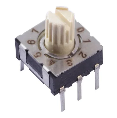 Factory supply PCB 1Pole Dip Rotary Switch Switch Code Rotary Switch Rotary Dip With Air Cleaner