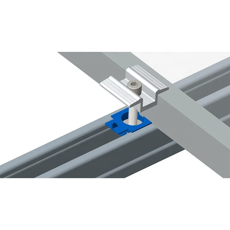Zn-Al-Mg alloy steel angle bar triangle flat roof solar mounting bracket solar panels installation solar stand kits