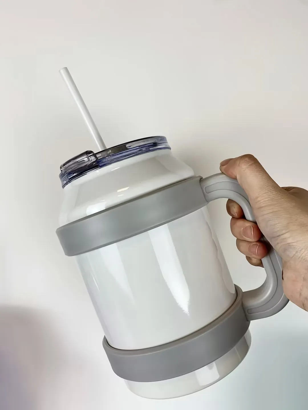 2023 50oz mug with handle  Adventure Quencher Travel mug pitchers with handle and lid big tumbler with customized logo