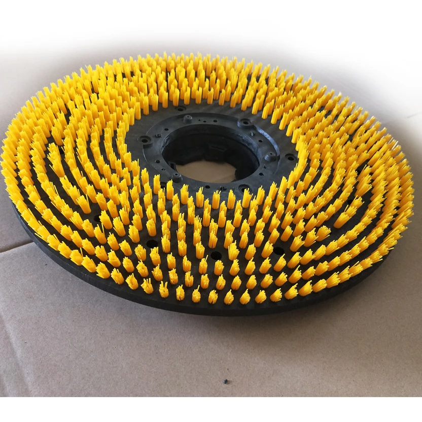 Hawk floor cleaning equipment sweeper brush - 17' Tufted Pad Driver with Riser and NP9200 clutch plate