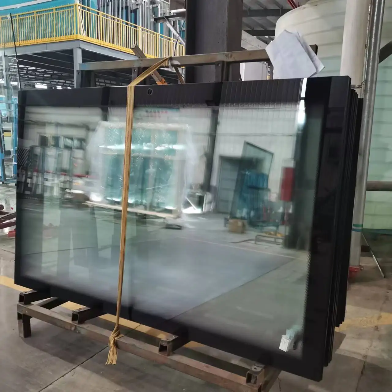 10mm Ceramic Fritted Toughened Glass Heat Soaked Test for PSD