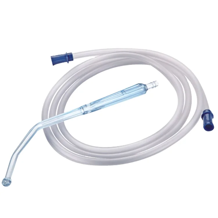 Medical grade non-toxic PVC yankauer suction connecting tube for patients