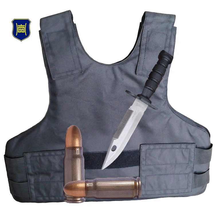 Lightweight Bullet Proof Stab Proof Vest Concealable Anti Ballistic Stab Proof Clothing Anti Stab Body Armor Vest IIIA+E1 24J
