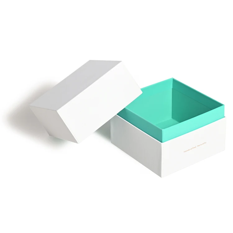 Recyclable Manufacture Handmade Square Gift Box With Lid Luxury Candy Cake Packaging Box For Christmas