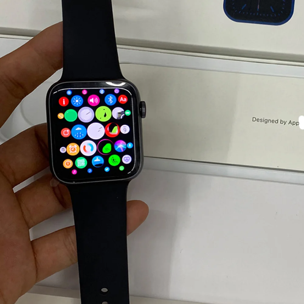 1:1 for Appled Watch series 6 i Watch 6 7 smart sport watch with wireless charging for i Phone 12 with original Logo box