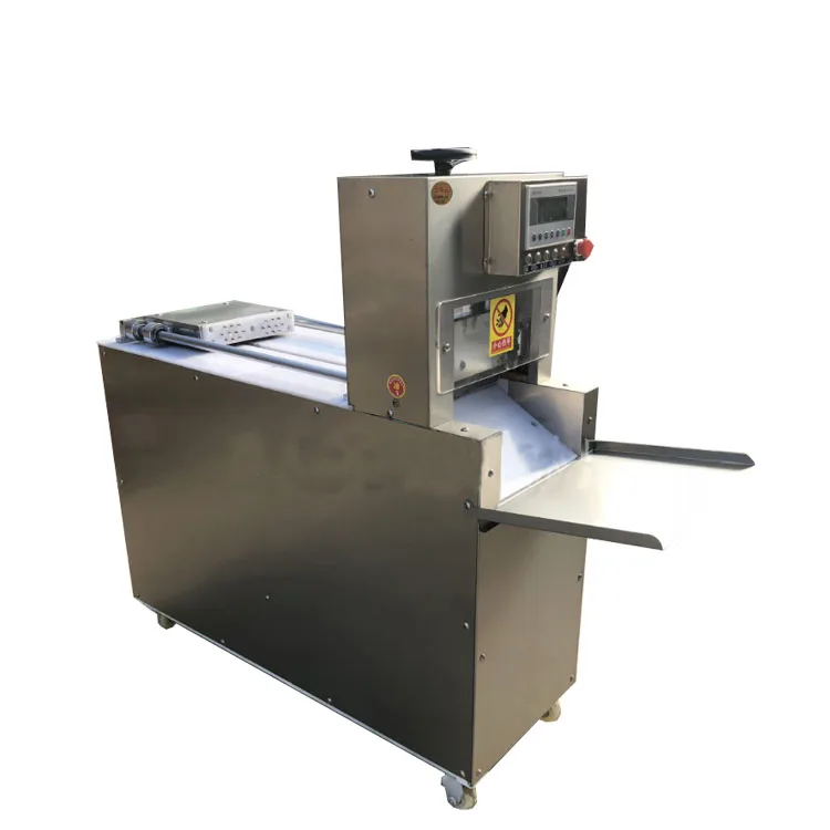 CE-approved High Quality Automatic Frozen Beef Pork Meat Roll Slicer Slicing Cutting Machine
