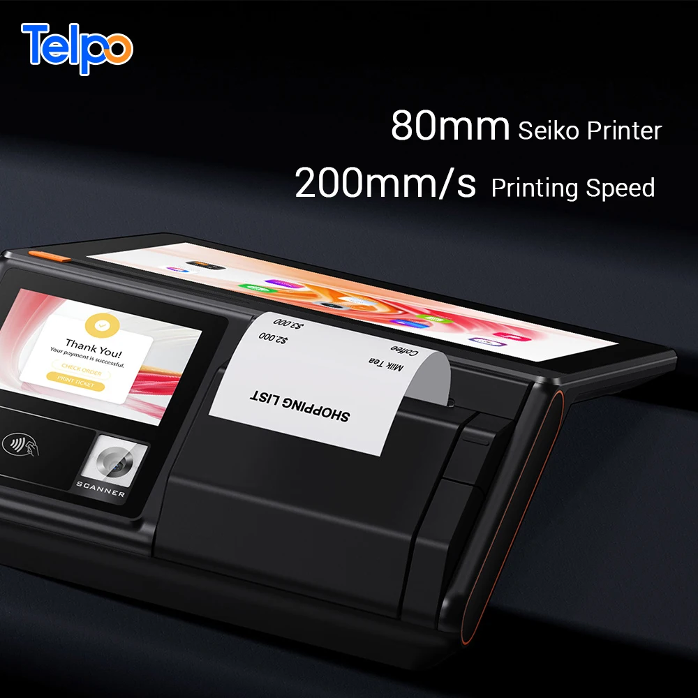 Telpo 10-inch contactless digital SoftPOS card payment terminals pos machine