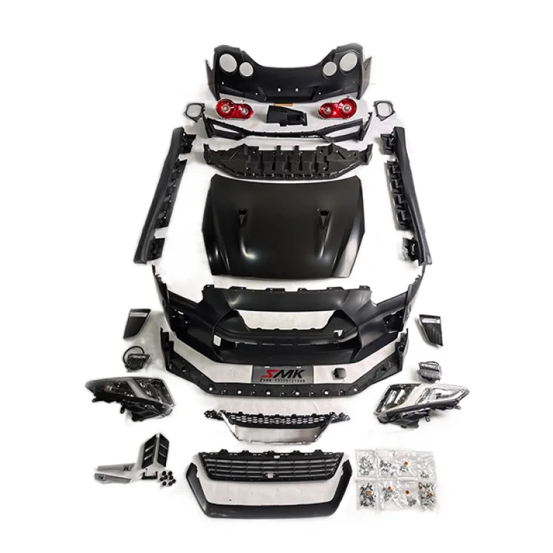 Bodykits For G-TR R35 2008 Upgrade 2017 Automotive Auto Body Parts Front Bumper