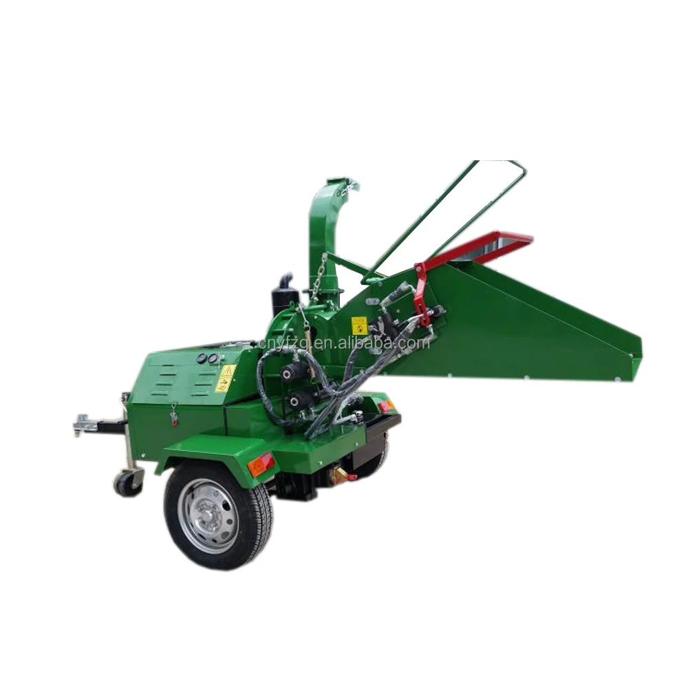 diesel engine wood chipper