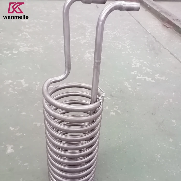 titanium coil tube for heat exchanger
