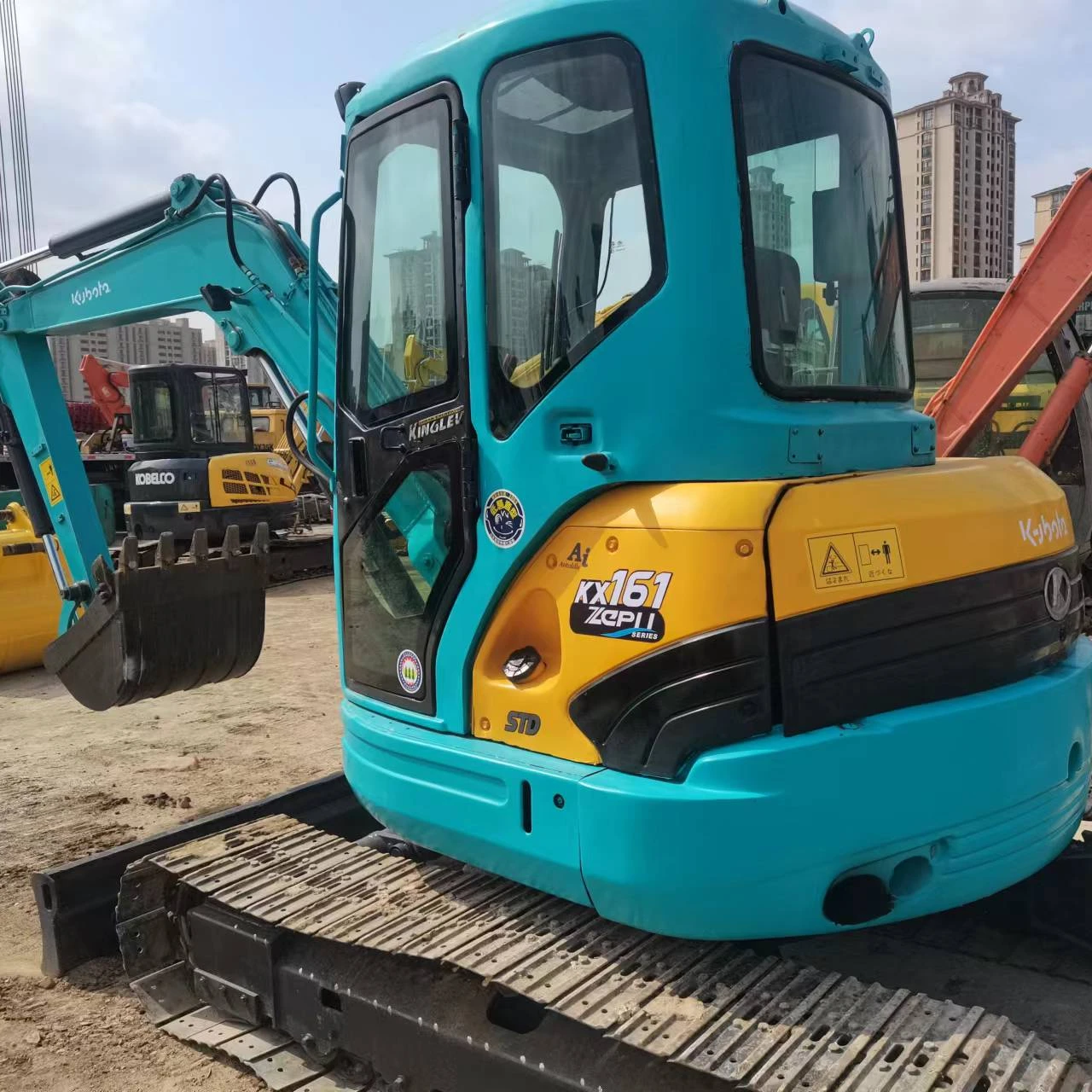 Wholesale high-quality used excavator Kubota KX161 low price  fast delivery  large quantity and preferred CAT 306 307 308 312