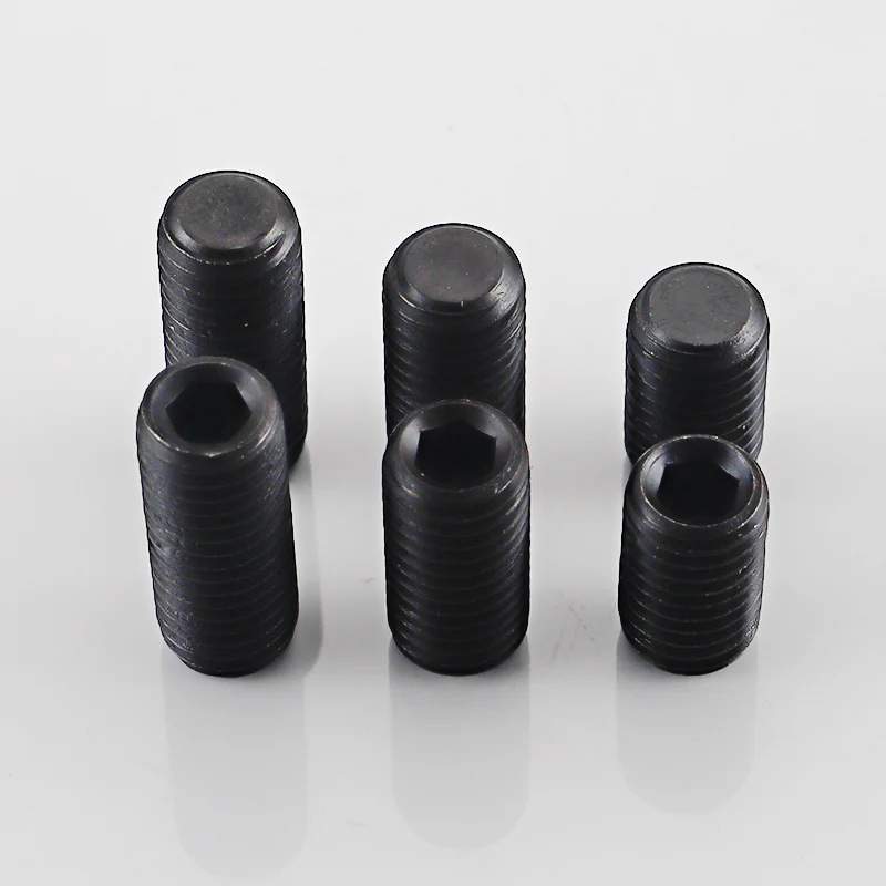 Blind Headless  Point Hexagon Socket Grub Set Screw Nickel Plated  Hex  Head  DIN913 12.9 carbon steel  304 Stainless Steel