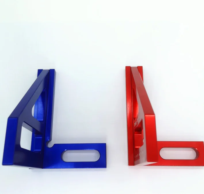 Factory Direct Selling Ruler Woodworking T-type Line Scriber Hole Scale Ruler Mark Line Gauge