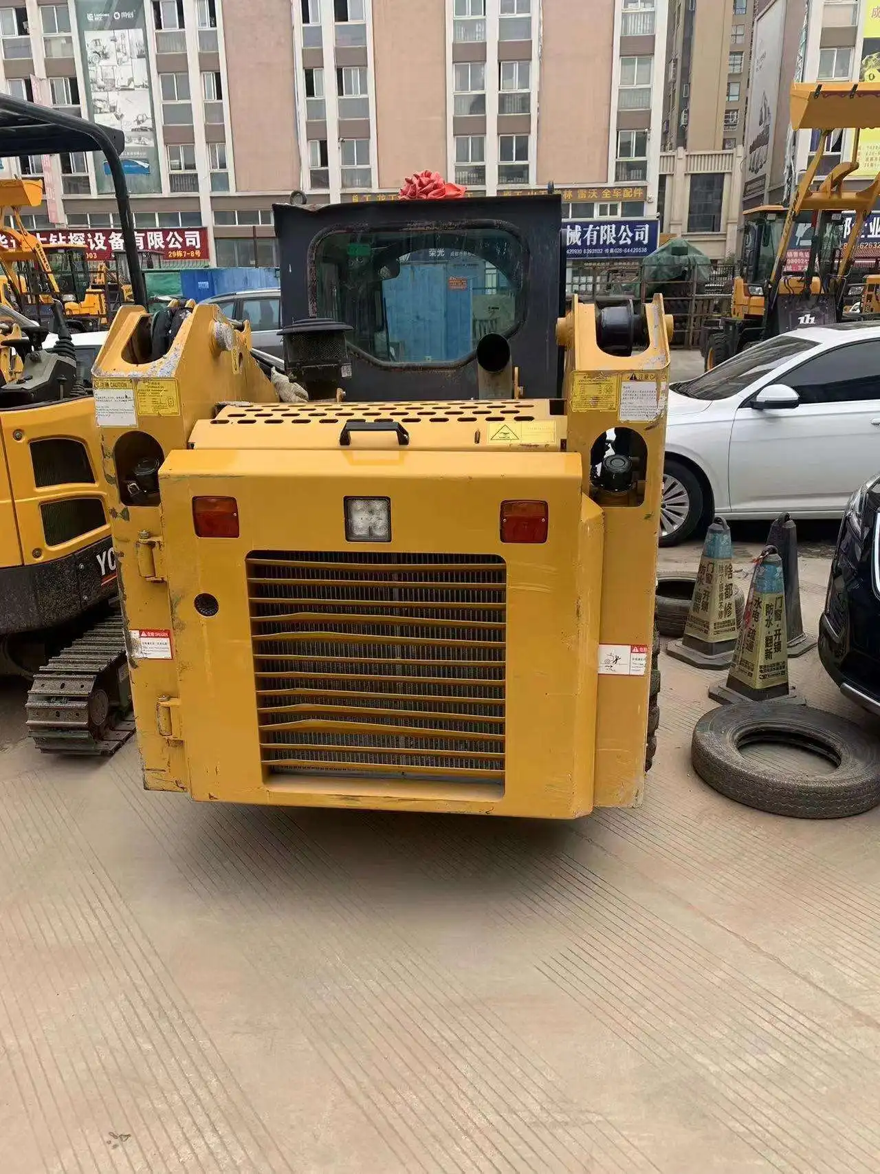 XCMG Factory XC740K Used Cheap Mini Compact Skid Steer Loader for Sale