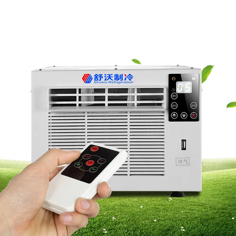 Selling low price 12V 24V dc mini air conditioner for camping