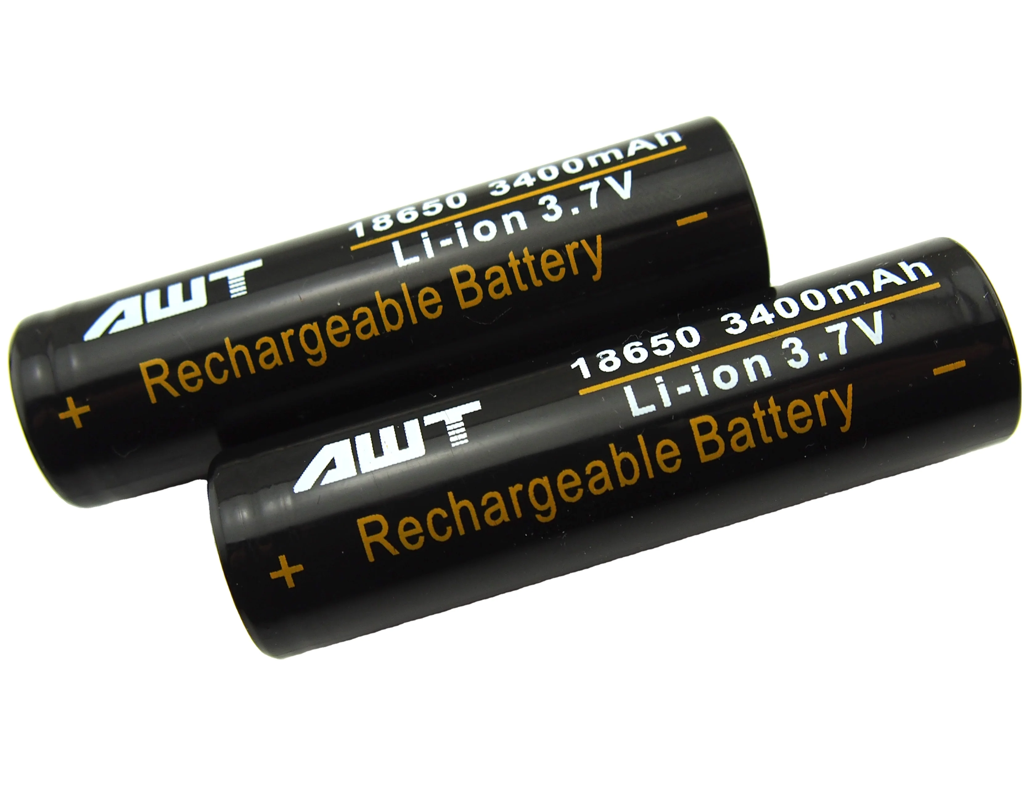 AWT original 18650 lithium battery 3.7v 3400mah 4A 12.58wh 18650 li-ion 18650 3.7v 2500mah 9.25wh