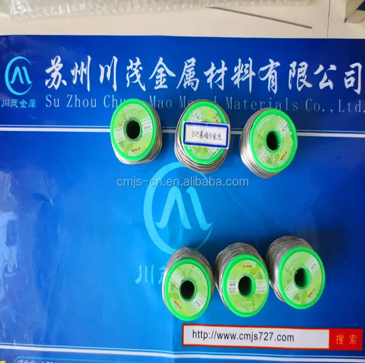 Low TEMP Tin Bismuth Solder Wire Sn42Bi57.6Ag0.4,High purity lead-free, flux cored or solid sn42bi58 solder wire