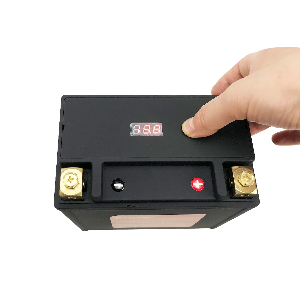 China 12V 19BL-BS electric bikes LiFePO4 lithium motorcycle rechargeable battery with BMS pack with Starting stop batteries