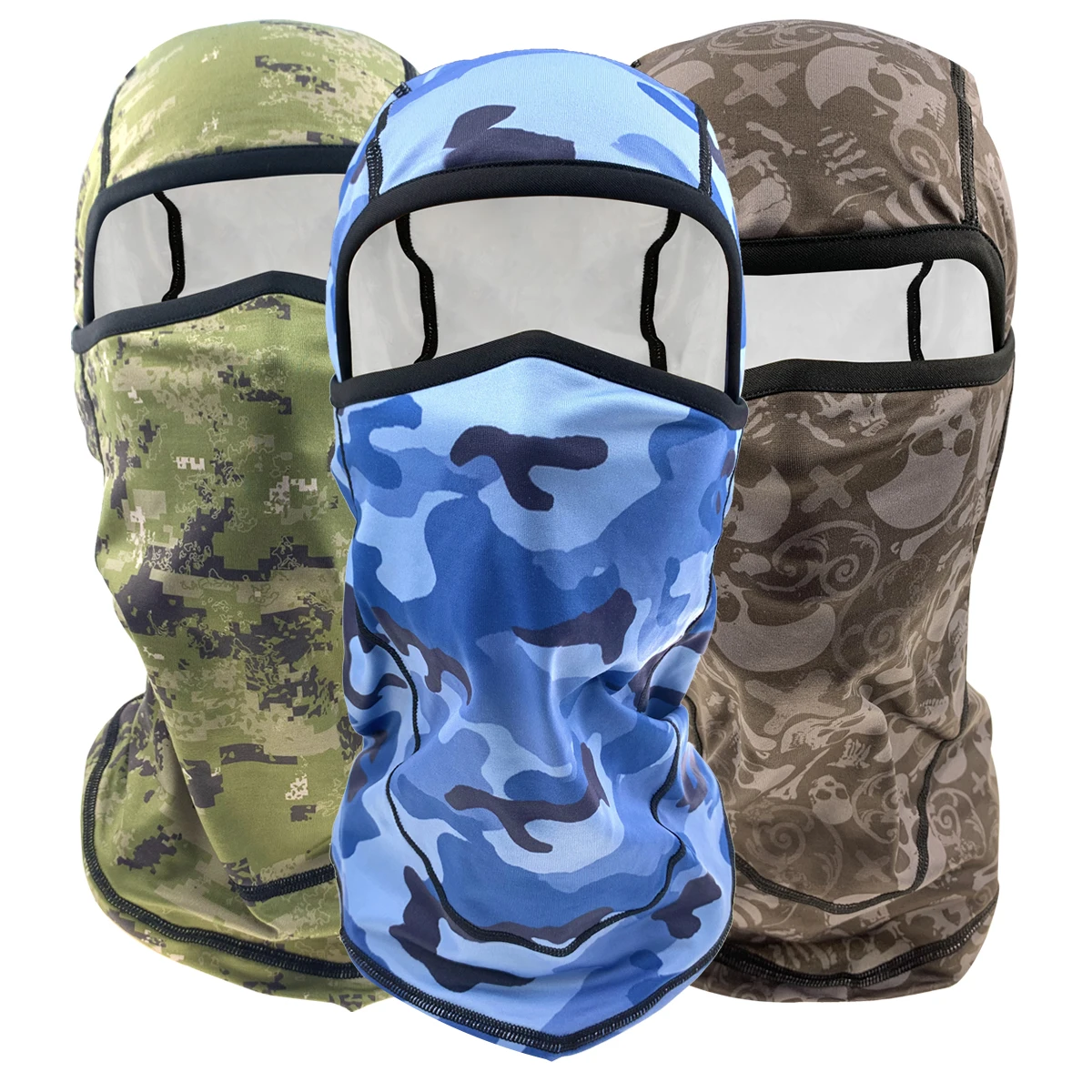 Anti-UV Breathable Comfortable Quick Dry Bandana Scarf Balaclava Custom Headgear Neck Leggings Cover Face Cap