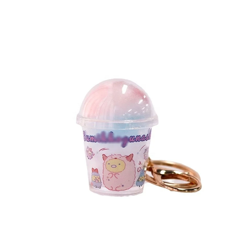 Подарок DL112, Подарочный 3d мини-Кубок для мусса, брелок для ключей, пудинга, конфет, мороженого, мороженого, чашки, брелок для ключей, аксессуары