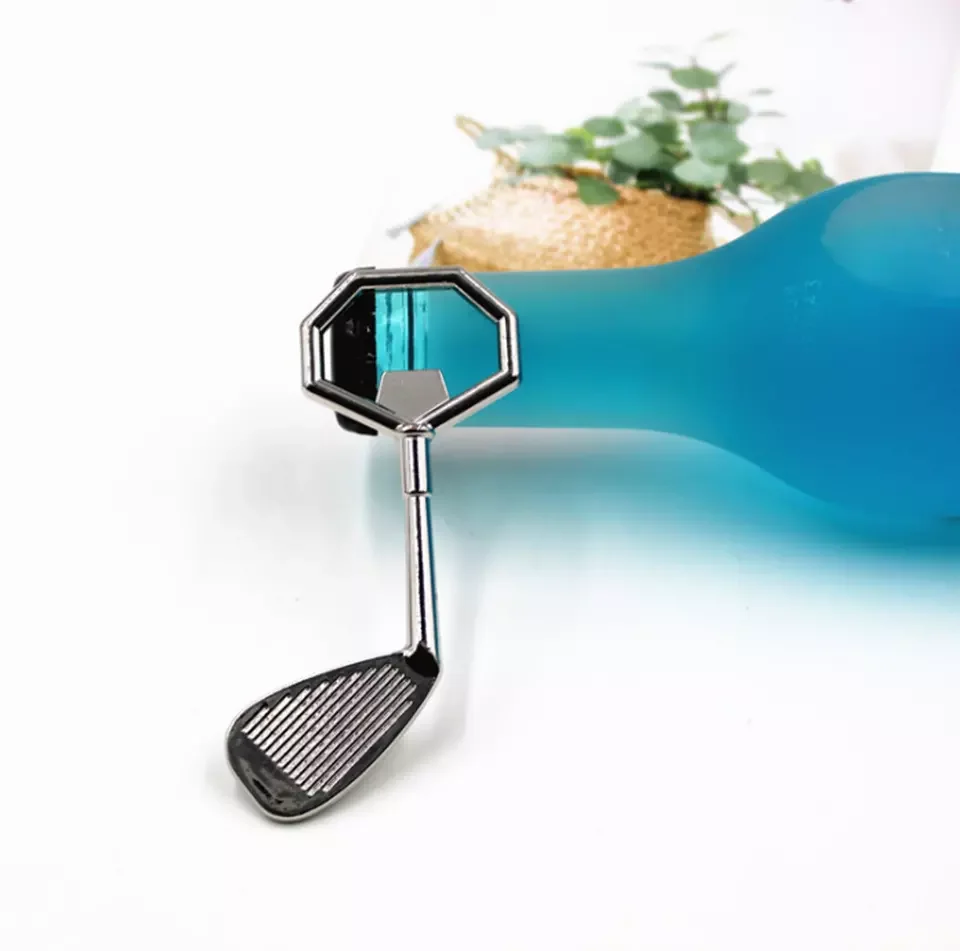 Wholesale Golf Bottle Opener High Class Metal Bottle Opener for Wedding Gifts