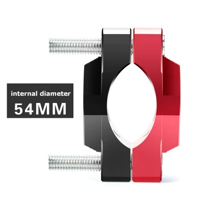 SLKE Electric Motorcycle pipe clamp accessories External tube mobile phone bracket faucet decoration fixed bumper external clamp