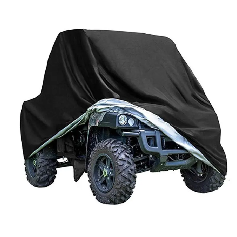 Real Factory Price Oxford Cloth Outdoor ATV Cover All Weather UV Protection Wheeler ATV Dust-proof Universal Cover ATV Cover