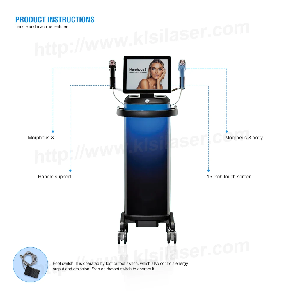 KLSI Ce Approved !  rf microneedling machine morpheus8