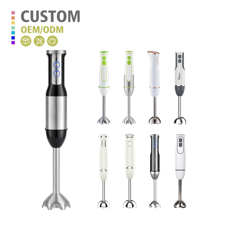 Professional Kitchen Hand Stick Blender Electric Manual Blender High Speed Multi-Function Mixer Juicer Blender