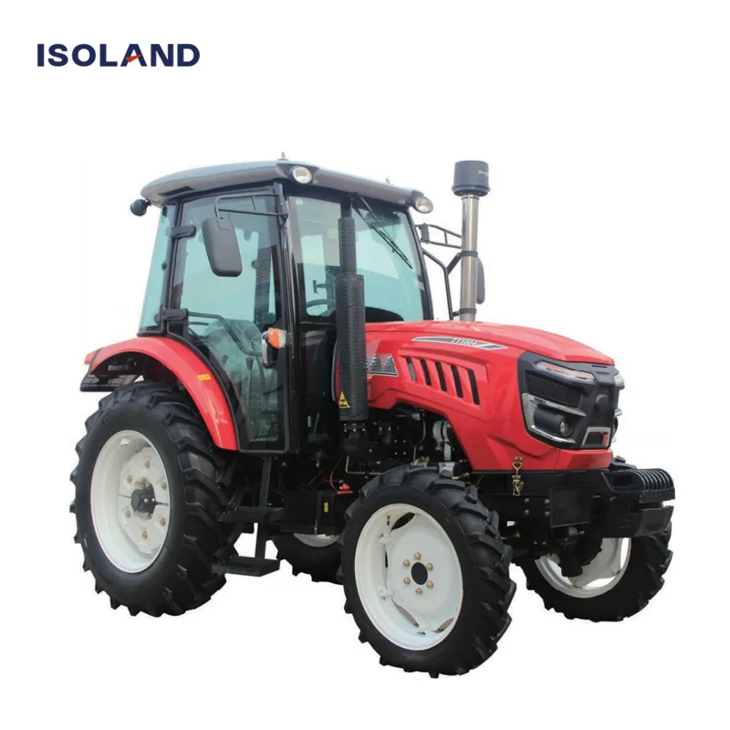 High Quality 90HP Agricultural Farm Mini 4WD Diesel Engines Tractor Trailer For Sale (1600347400276)