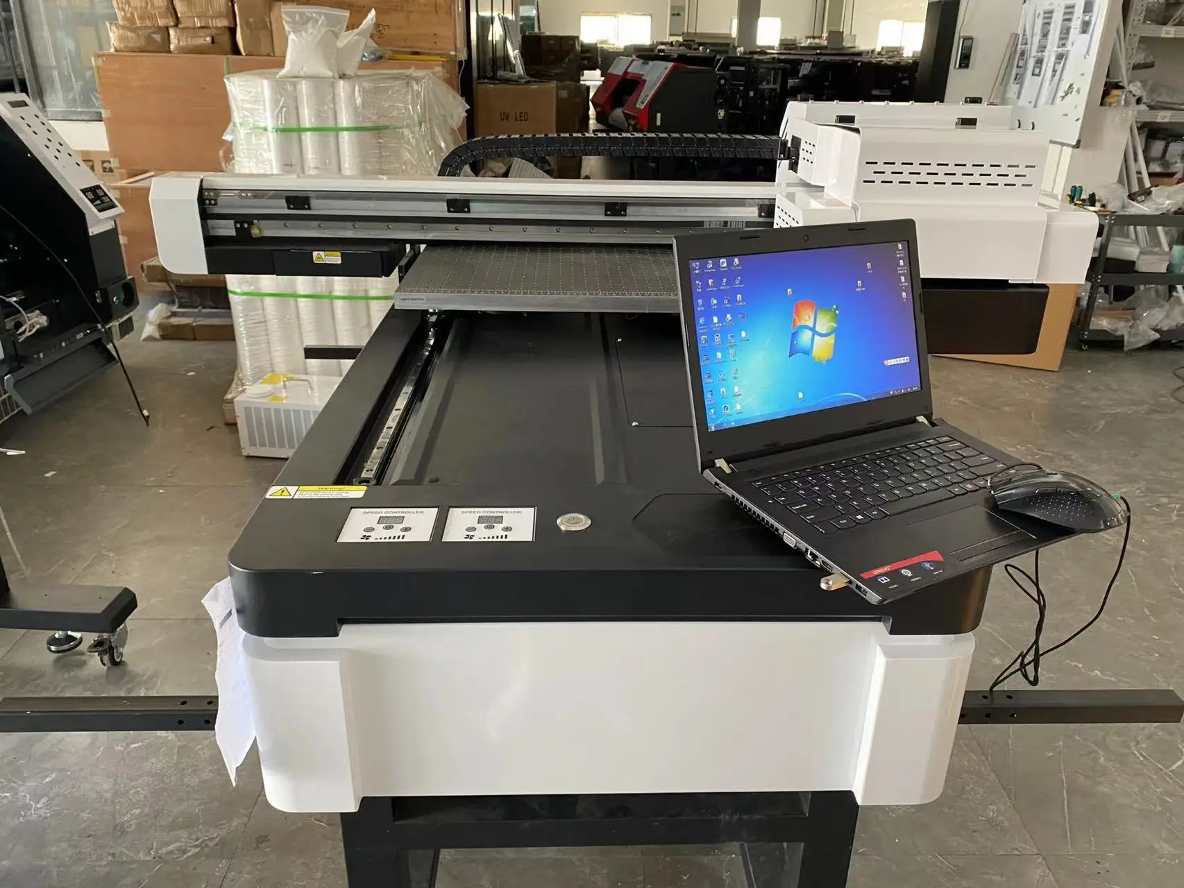 A1 large format uv flatbed printer phone case uv printer machine metal acrylic plastic billboard6090 uv printer