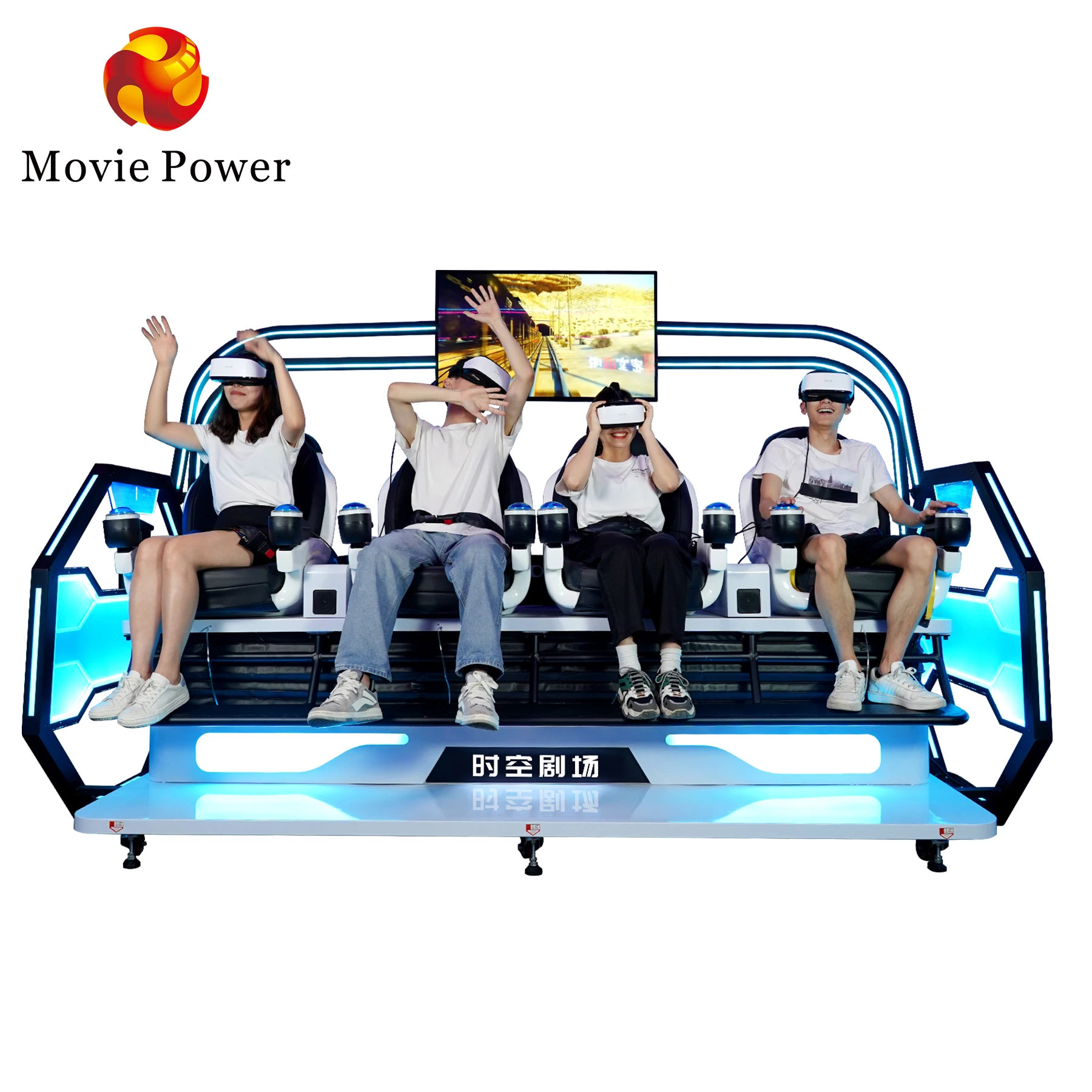 Movie Power 9d Vr Cinema Visual Reality Vr Chair Space Theater with other amusement park products