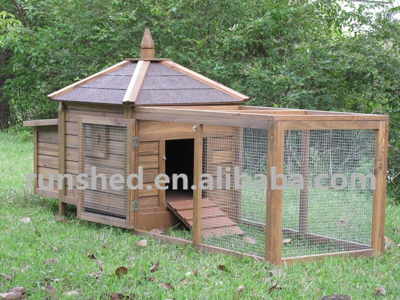 Wooden Chicken Dog Cages Garden Outdoor Pet House Furniture For One Hen Duck Factory Wholesale Rabbit Chicken Cages
