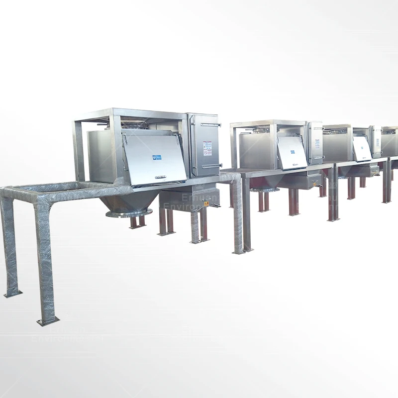 Stainless steel China Manufacture multi filter bag dust removal and dust-free feeding station ton bag unpacking system