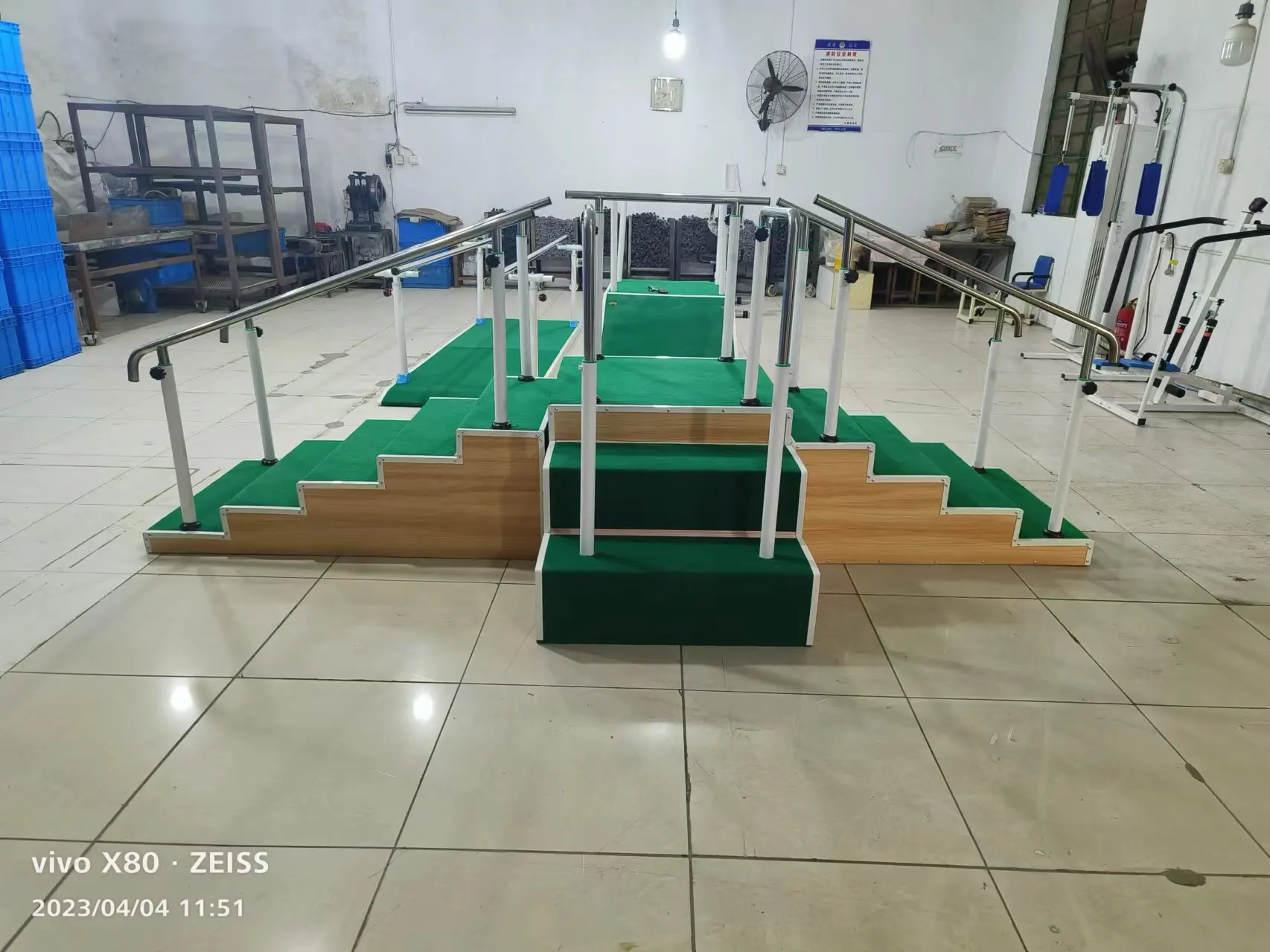 Rehabilitation Training Stairs Two-way Walking Training Ladder for All Age