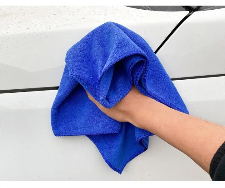 Detailing cleaner car care  quick dry Packccleaning ultrafine microfiber 40 X 40 cloth Dust And Polishing cloth towel