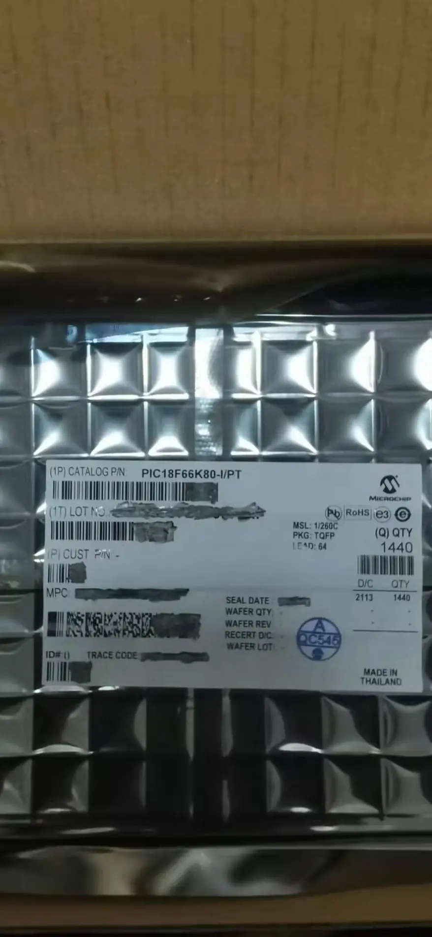 TS87C58X2-LIB (Electronic components IC chip)