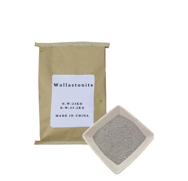 Высококачественный низковолластонитовый порошок для производства керамической бумаги, строительная промышленность