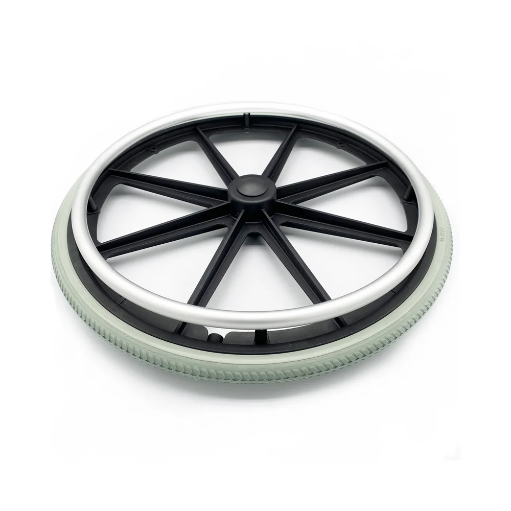 Wheelchair Replacement Back Wheel  Wheelchair Tires Mag Wheel 22 Inch Rear Wheel for Wheelchair
