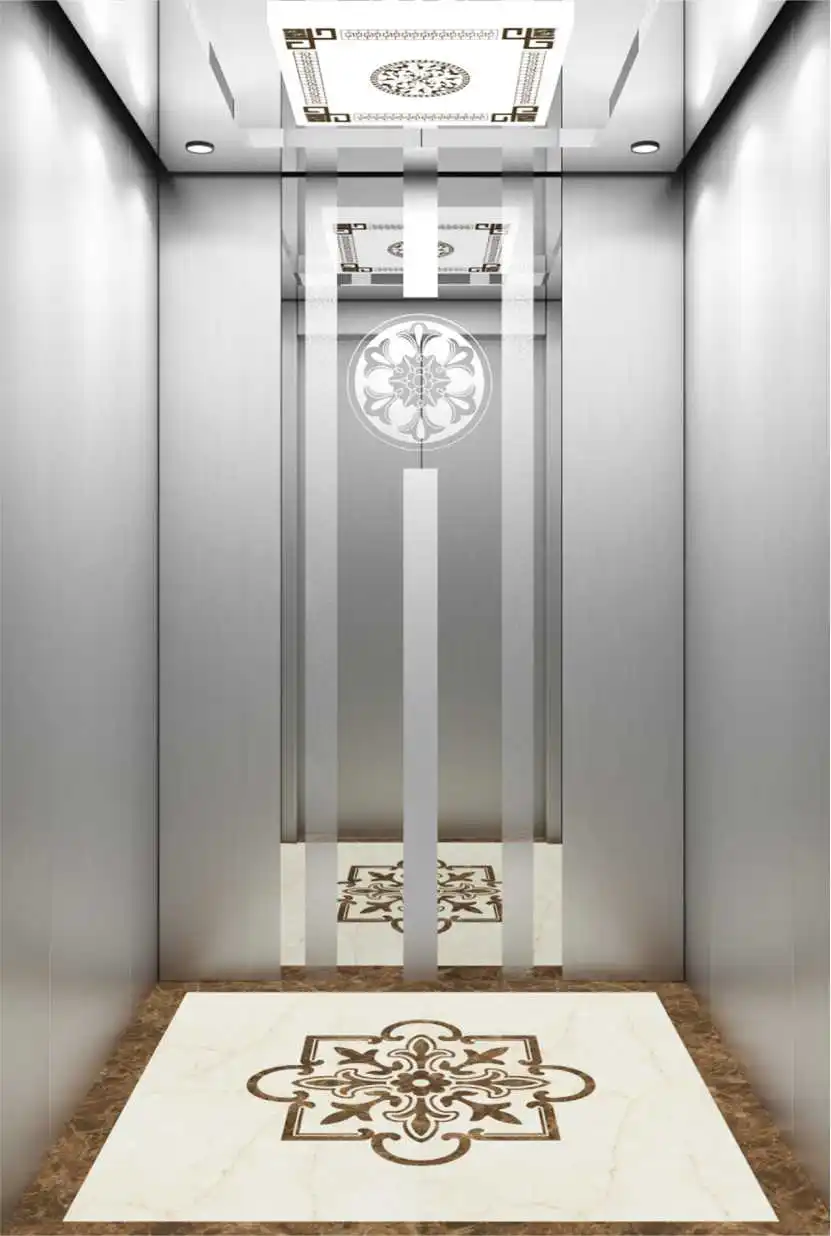 China Cheap Home Lift Small Home Elevator Residential Elevator Lift 400kg Mrl Passenger