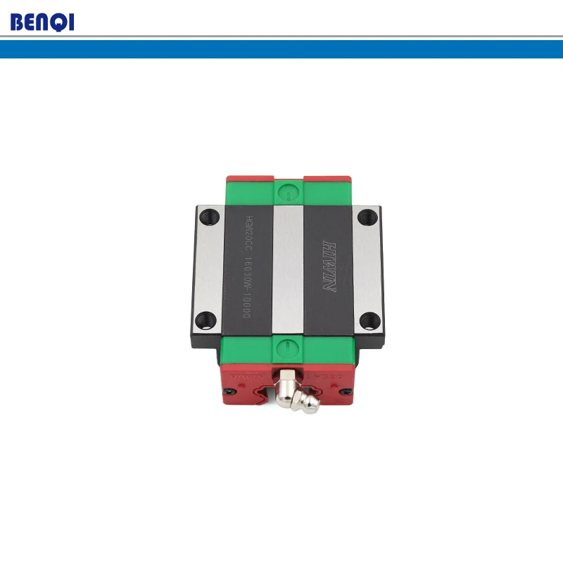 HIWIN linear guide hgr20 rail with 2pcs HGW20CA dovetail blocks