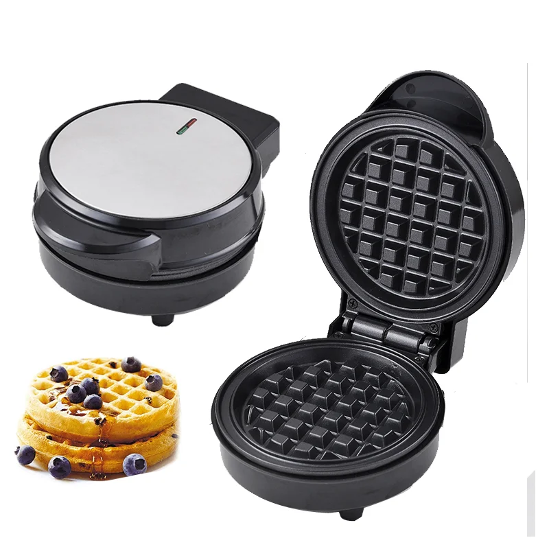 Electric Breakfast Sandwich Maker With Egg Cooker Ring Grilled Sandwich Toastie Maker Omelettes & Waffles Maker